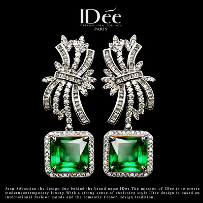 法国IDee梦幻耳坠女时尚耳环