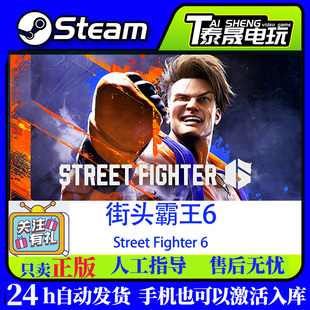 Street 街头霸王6 Fighter CDKey Steam正版 国区激活码 国区CDK