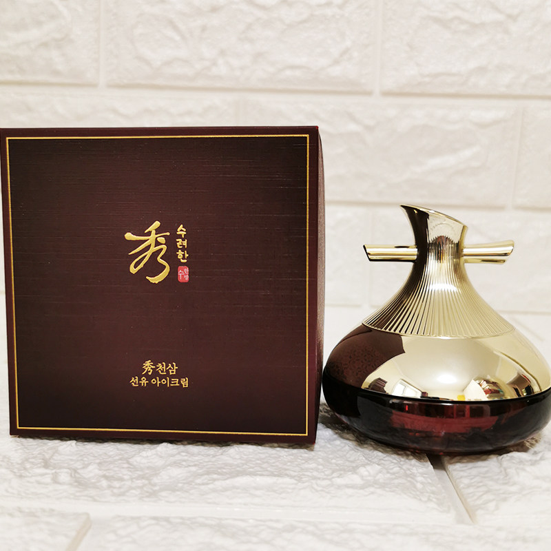 韩国LG蝶妆秀雅韩天参仙先柔眼霜25ML抗皱去鱼尾纹黑眼圈