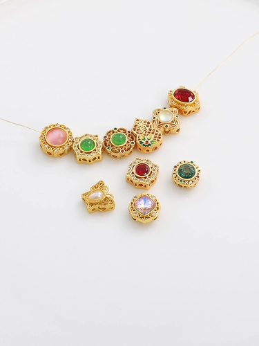 Стеклянный браслет из бусин, аксессуар ручной работы, браслет из бисера, аксессуары, ручка, ожерелье, кошачий глаз, DIY