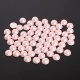 12# светло-розовый (Abs Pearl, плоское дно, не-пористого полукруглого диаметра около 8 мм, около 200 штук/упаковка)