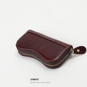 真皮复古钥匙包 头层油腊牛皮 男士 xmyb 零钱包 XM11