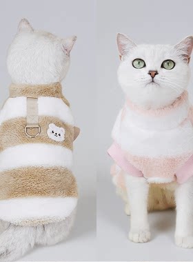 猫咪衣服猫咪绒衣卫衣