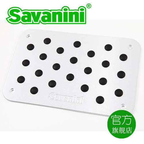 适用于savanini防滑防磨损汽车脚垫铝合金踏板 地毯踏板