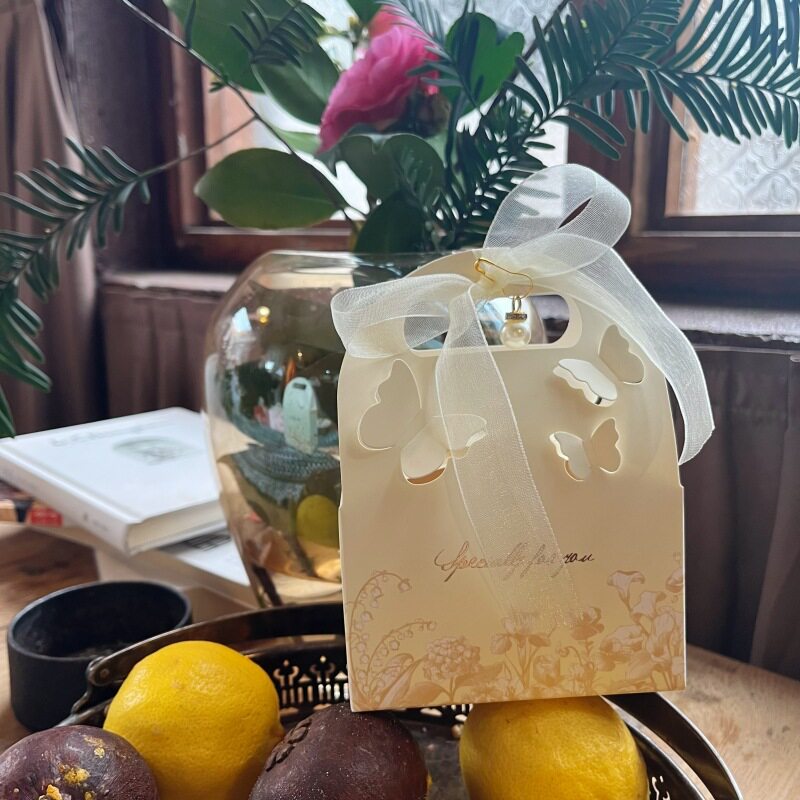 2026新款喜糖盒浪漫手提喜糖袋欧式立体蝴蝶糖果盒伴手礼品空盒