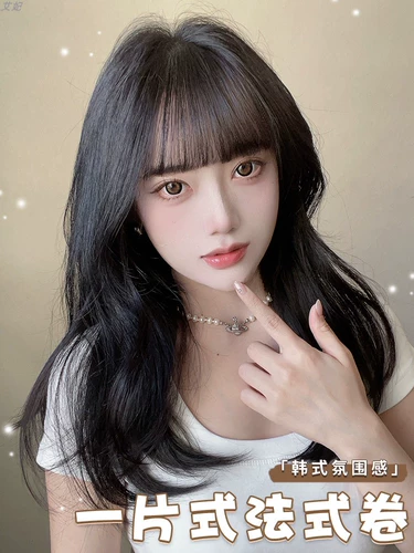 Парик, легкое и тонкое волнистое кудрявое невидимое наращивание волос изготовленное из настоящих волос, придает объем