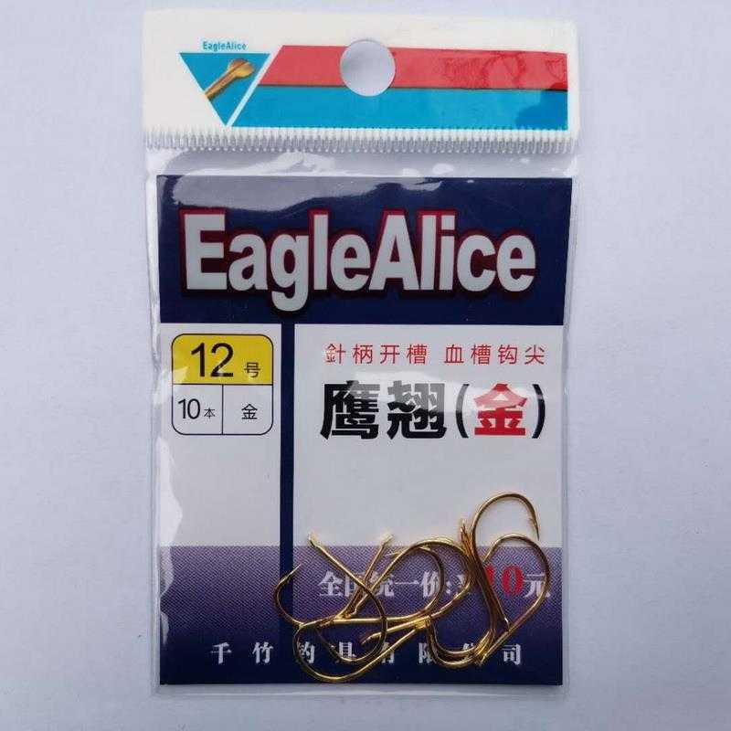 千竹鹰翘钩筏钓子线钩挂白鱼红尾