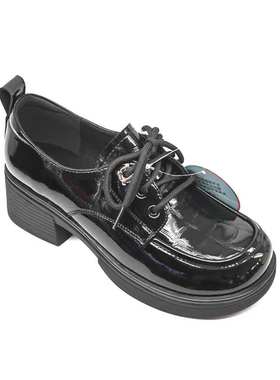 意尔康2025新款女鞋秋季女百搭深口鞋松糕底乐福鞋5562AD12073U