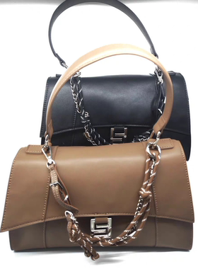 意尔康女包2025新款时尚百搭手提斜挎包高级感小方包57Y27979