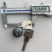 锁芯锁头钥匙宾馆酒店公寓刷卡电子锁感应磁卡智能锁应急锁具配件