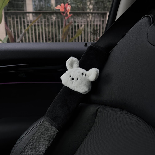 问号帕恰狗汽车安全带护肩套手作