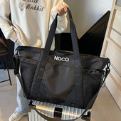 短途旅行包男大容量运动健身包潮牌轻便手提行李包出差旅游收纳包