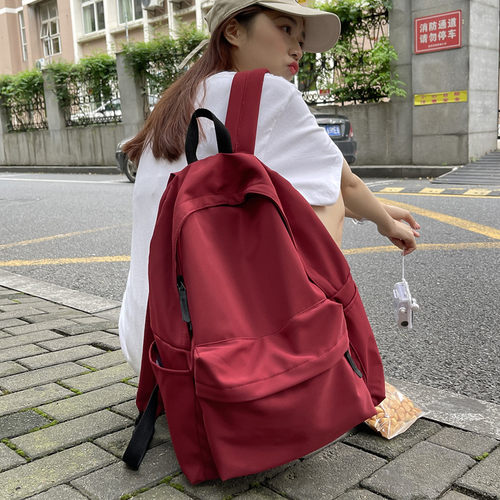 大容量书包女原宿百搭夏季ins风
