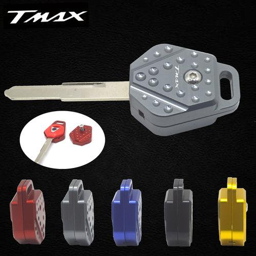 适用雅马哈摩托车TMAX500 TMAX300 改装装饰钥匙壳 钥匙保护盖