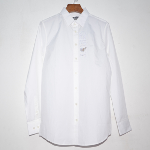 薄翻领长袖 四季 衬衫 时尚 潮牌衬衣2802 绣花烫钻上班开胸衫 R男装