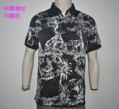 R+R男装夏季短袖翻领T恤衫半袖