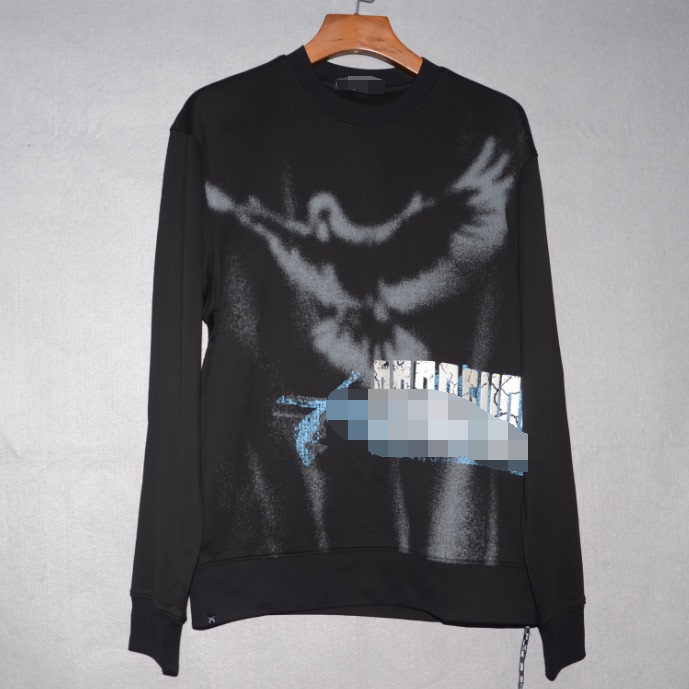 双Q秋冬男装长袖圆领卫衣 时尚个性字母印花t恤 潮牌黑色保暖上衣,男装,卫衣,淘宝优惠券,粉丝福利购,淘宝优惠卷