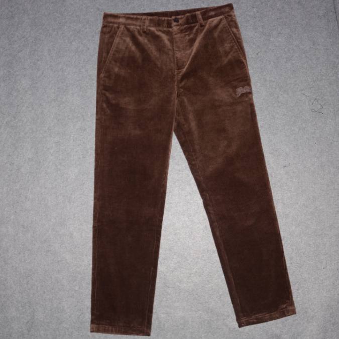 VJ男装秋冬厚灯芯绒休闲裤