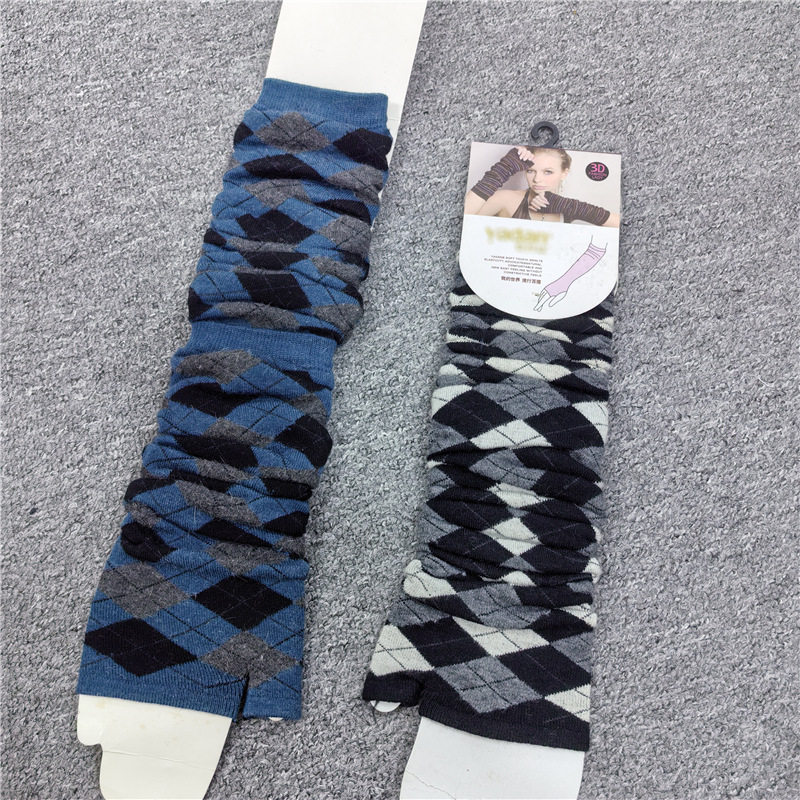 经典格子百搭羊毛护手半指中筒手袜 保暖露指时尚针织手套女 冬,服饰配件/皮带/帽子/围巾,手套,淘宝优惠券,粉丝福利购,淘宝优惠卷