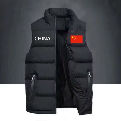 羽绒棉马甲男秋冬新款大码坎肩无袖棉服背心加厚情侣运动马夹外套