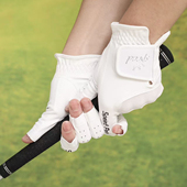 高尔夫手套女高尔夫球运动手套露指双手防晒耐磨防滑golf glove