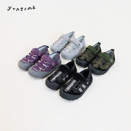 幼儿园百搭春季山系魔术贴运动鞋