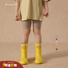 宝宝夏季薄款莱赛尔单车裤允儿妈女童新款骑行裤儿童短裤打底裤潮