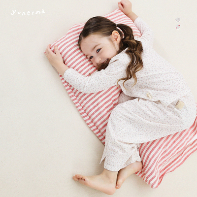 允儿妈碎花睡裙长袖长裤家居套装