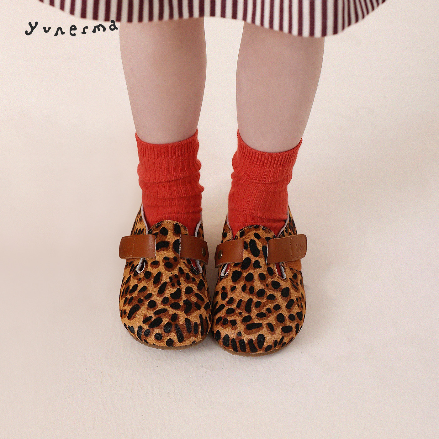 【复古】魔术贴幼儿园豹纹勃肯鞋,童鞋/婴儿鞋/亲子鞋,帆布鞋,淘宝优惠券,粉丝福利购,淘宝优惠卷