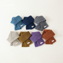 允儿妈女童2025秋冬绵羊毛混纺净色针织围巾宝宝儿童冬季 围脖 时尚