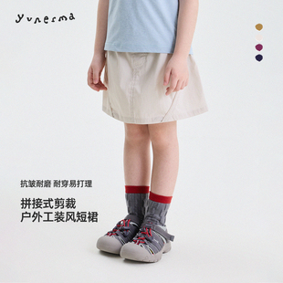 允儿妈女童夏季百搭工装风半身裙儿童2026新款洋气短裙宝宝半裙潮
