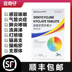 奇克肖狗感冒犬窝咳猫咪鼻支感冒药咳嗽流黄鼻涕打喷嚏猫鼻支速诺