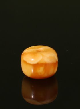 帝廷！正品蜜蜡老蜡老型珠单珠高品质妖花散珠HPLX54号6.7*4.9mm