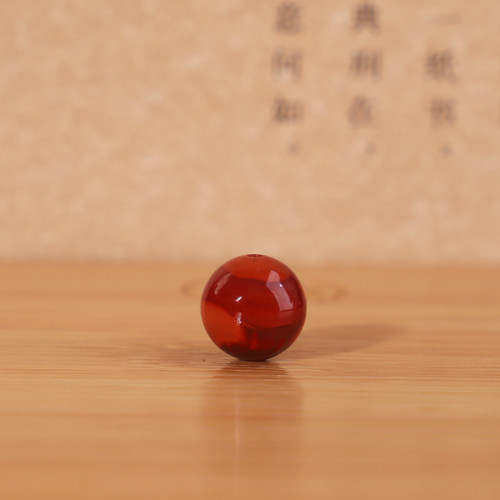 瓦西南红圆珠散珠单珠纹理漂亮