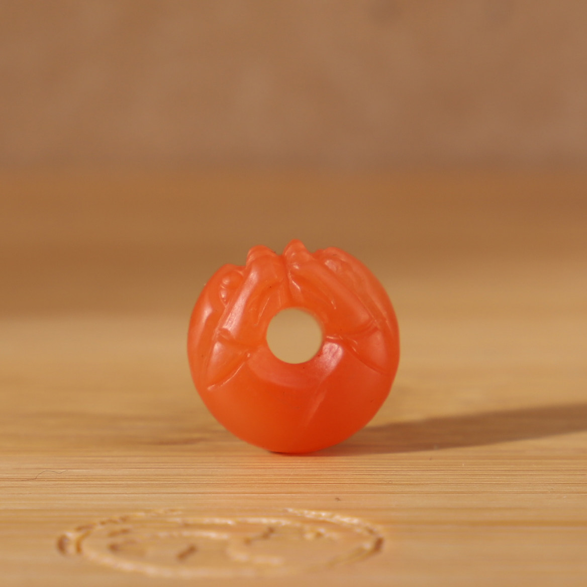 帝廷家！正品保山南红柿子红双龙扣配饰隔珠隔片294号12.5*5.9mm,饰品/流行首饰/时尚饰品新,DIY配件,淘宝优惠券,粉丝福利购,淘宝优惠卷