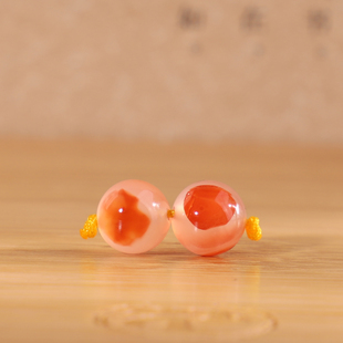 712号8mm。帝廷家正品川料凉山南红圆珠冰飘红散珠飘红花精美对珠