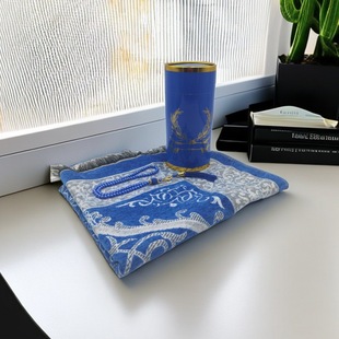 跨境热销爆款祈祷毯念珠圆筒礼盒装礼品套装旅游携带毛毯塔斯比