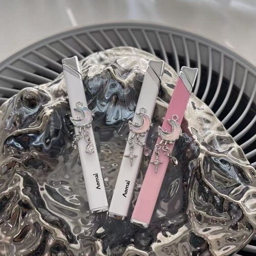 仙气月亮原创高级感小巧便携可爱打火机高颜值送男友女生闺蜜礼物