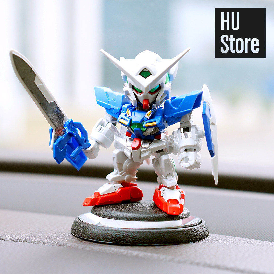 【日本万代】能天使exia高达oo香薰底座 万代q版汽车摆件汽车装饰