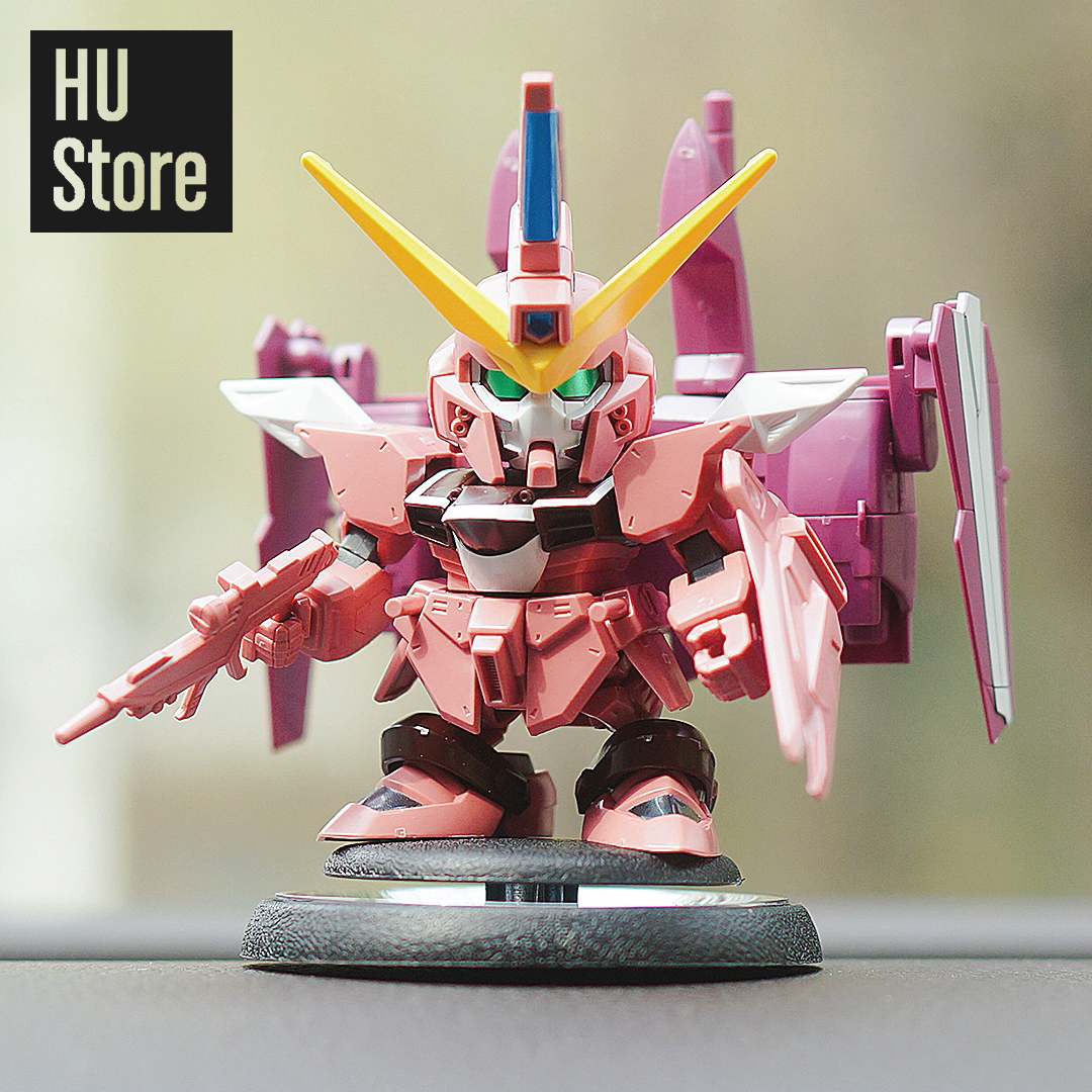 【万代】Q版正义高达香饼底座摆件 时尚车载汽车装饰卡通香薰