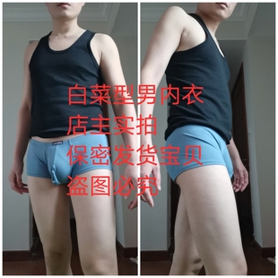 莫代尔弹力休闲内裤 白菜店主实拍型男舒适全新款 薄款 男士 741 式