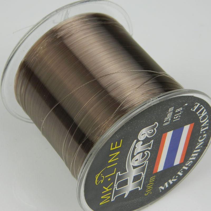 麦特利500米钓鱼线主线海钓路亚鱼线棕色鱼线进口海竿鱼线耐磨线,户外/登山/野营/旅行用品,鱼线,淘宝优惠券,粉丝福利购,淘宝优惠卷