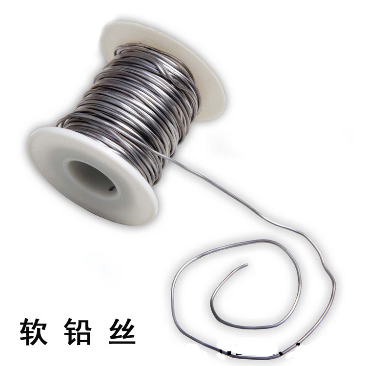 软铅丝 纯铅线保险丝铅条 铅压条 0.8-1.5mm 钓鱼铅皮铅丝渔具