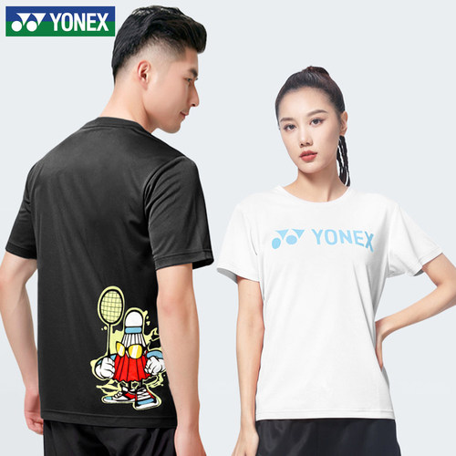 尤尼克斯羽毛球服品牌LOGO文化衫