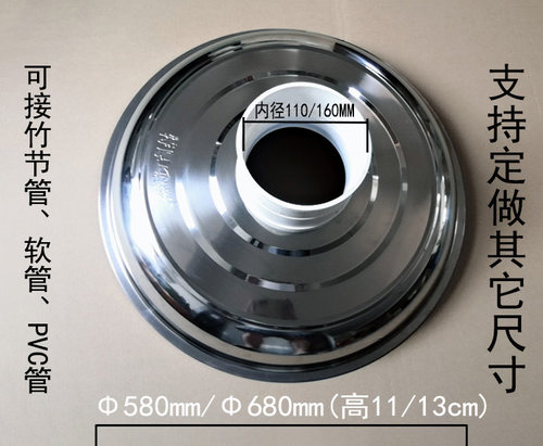 大口径废气烟雾不锈钢罩排气通风