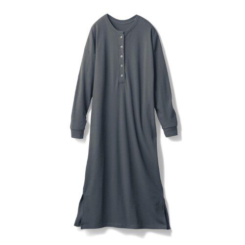 RISENJIA 오리지널 싱글 봄과 여름 긴팔 수유 출산 복장 수유 롱 드레스 외출 수유 스커트