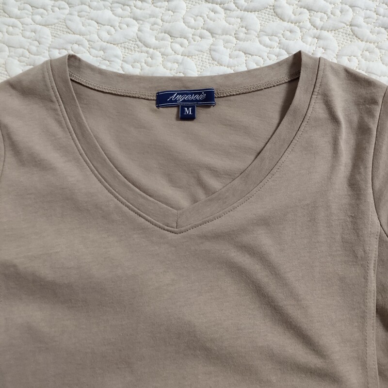 일본 싱글 여름 출산 반팔 탑 산후 얇은 모유 수유 반팔 V 넥 티셔츠