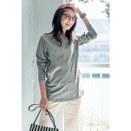 임산부 긴팔 티셔츠 스트라이프 셔츠 패셔너블한 순면 산후 수유복 아웃백 수유복 하의 셔츠 수출