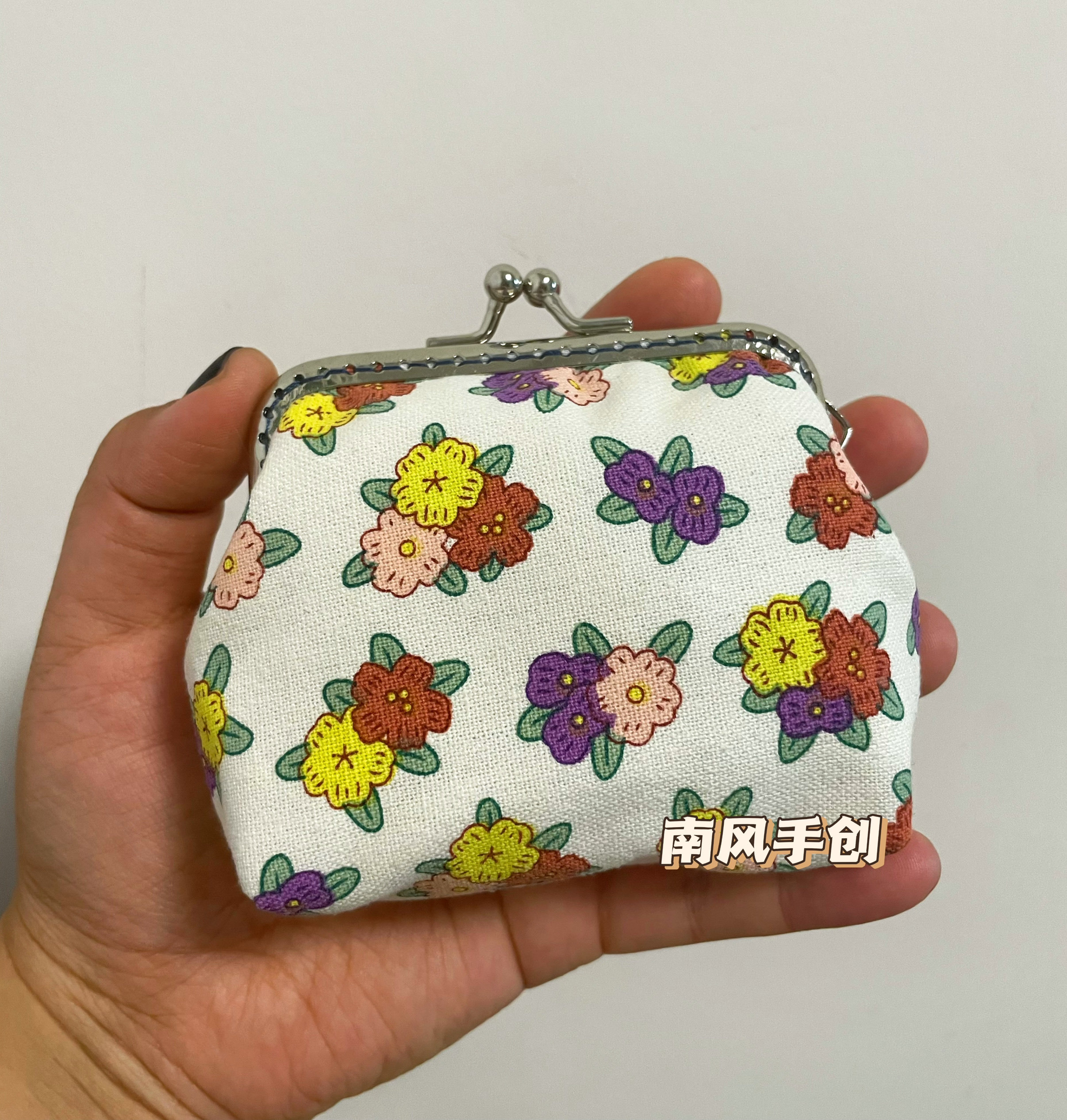 团建活动材料包复古口金零钱包手作DIY材料包