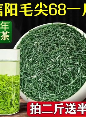 【正宗信阳毛尖】大份量500g浓香耐泡型绿茶叶今年新茶高山嫩芽尖